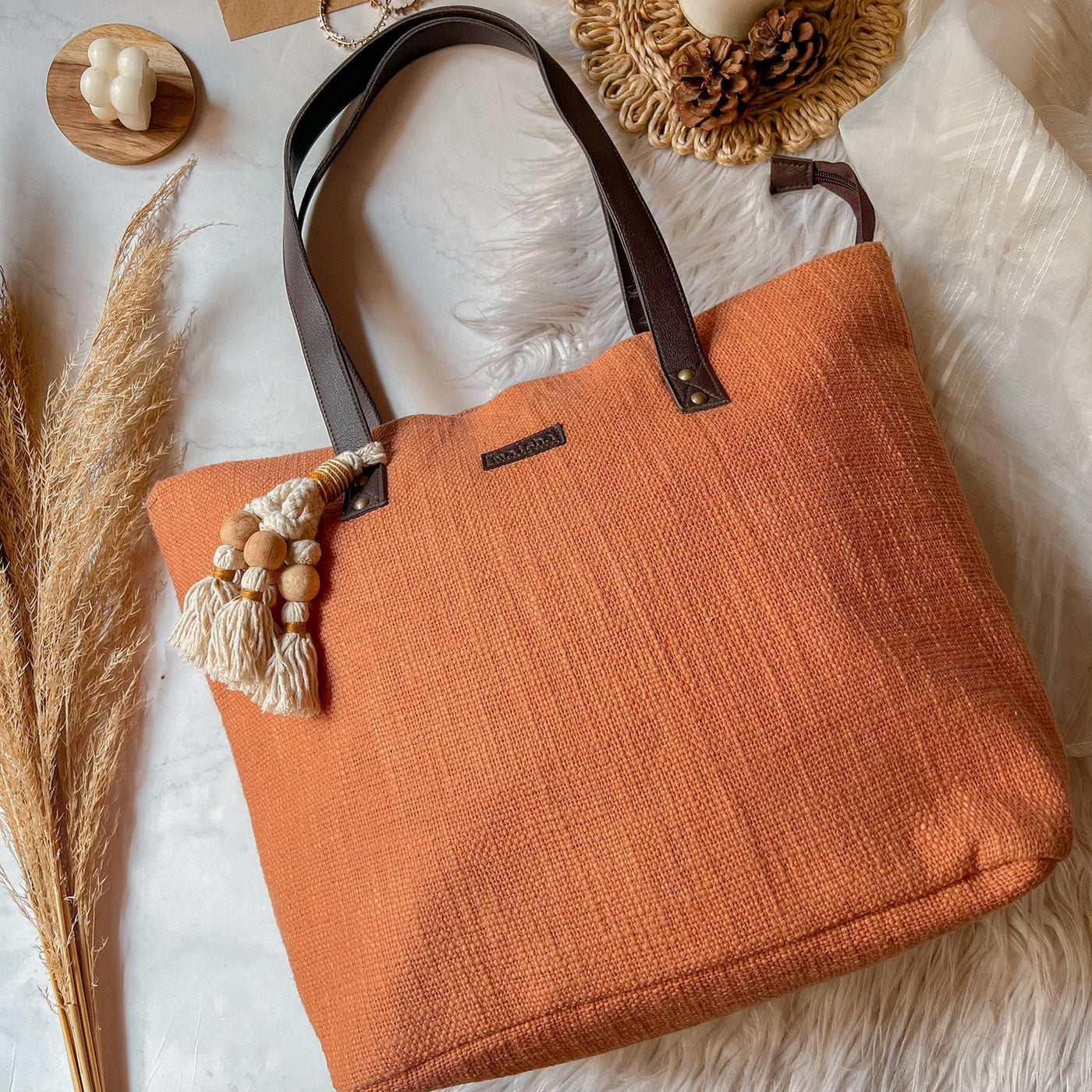 Coral Rush Everyday Tote