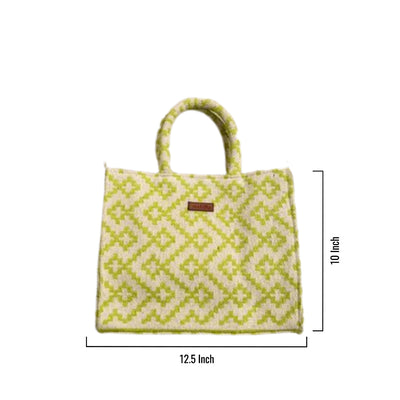 Lime Punch Box Bag (MEDIUM)