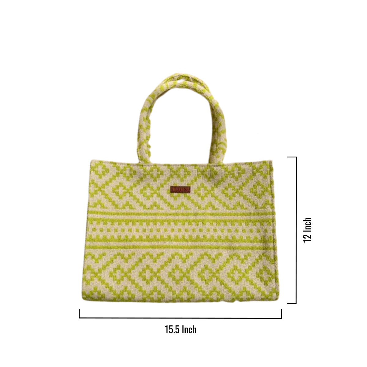 Lime Punch Box Bag (LARGE)