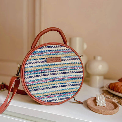 Monsoon Shimmers Classic Round Bag