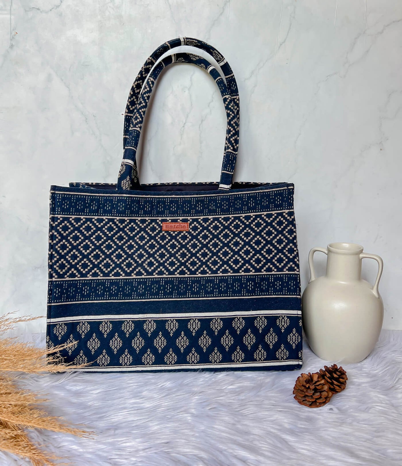Moroccan Madness Box Bag (LARGE)