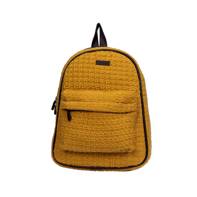 Mustard Compact Backpack Bag